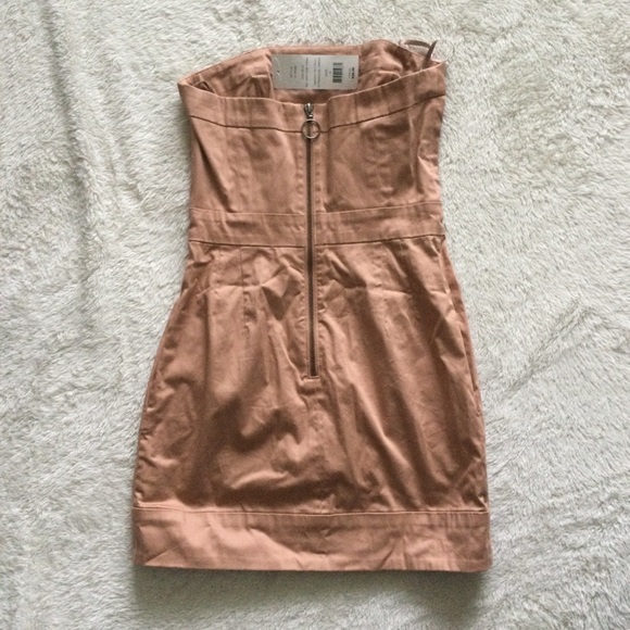 NWT - French Connection Strapless Dress - Picture 3 of 8